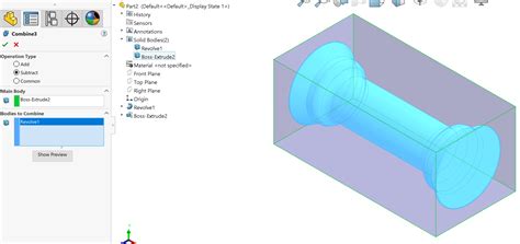 how to combine in SolidWorks